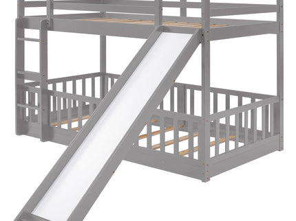 Functional Bunk Bed & Convertible Ladder And Slide