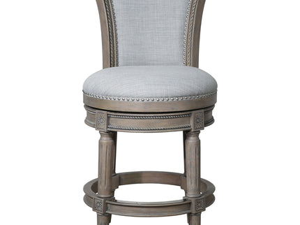 Swivel Barstool With High-Back