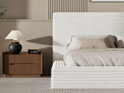 Airframe - Upholstered Bed Frame, Cloud Soft Headboard
