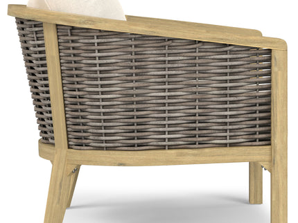 Parkside - Outdoor Conversation Chair (Set of 2) - Natural