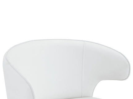 Adjustable Swivel Bar Chair With Ergonomic High Back Design