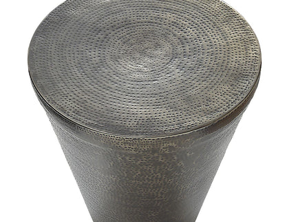 Drum Accent Side Table, Elegant Design