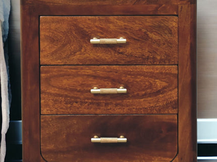 Luca - Nightstand - Brown