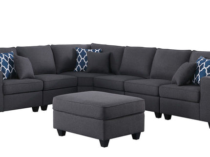 Cooper - Sectional Sofa With Ottomans And Cupholder