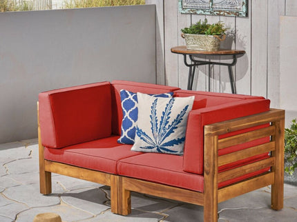 Oana - 2 Piece Loveseat Set With Water Resistant Cushions