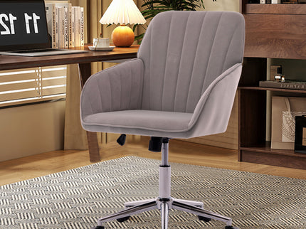Adjustable Ergonomic Office Chair, Swivel Backrest Seat