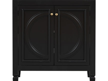 Double Sink Bathroom Vanity Set With Wall Mount Mirror Cabinet