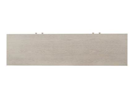 Wood Sideboard With Adjustable Shelves And Storage Cabinet - White Washed