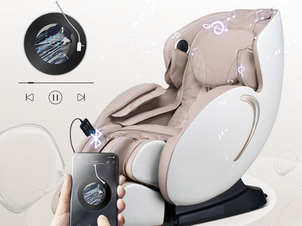 Bosscare - 3D Zero Gravity Massage Chair, Full Body Shiatsu Recliner With App