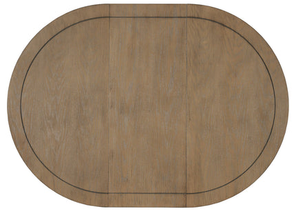Extendable Dining Table With Sturdy Crossed Legs