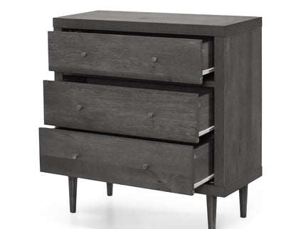 Nystrom - Mid Century Modern 3 Drawer Chest