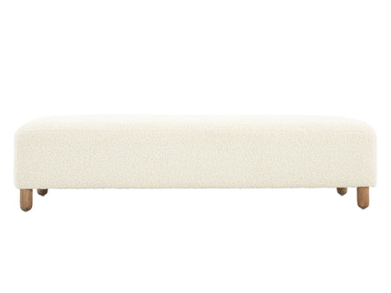Comfortable Ottoman - White