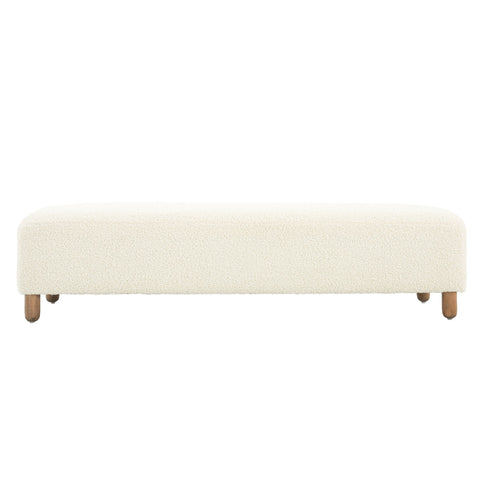 Comfortable Ottoman - White