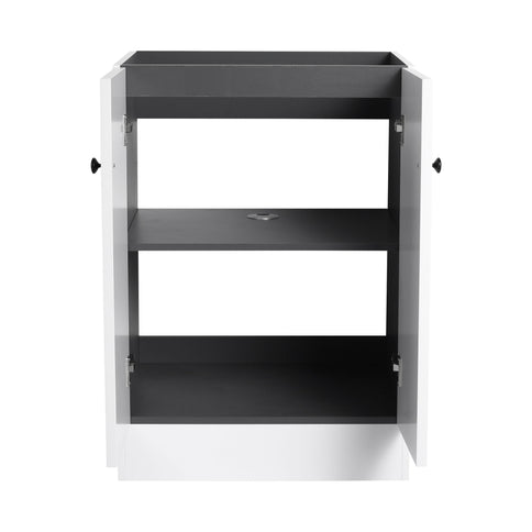 Modern Freestanding Bathroom Vanity With Soft Close Cabinet Doors