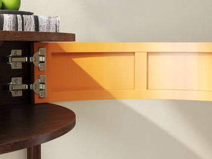 Demi Lune - Console Table With 2 Storage Drawers