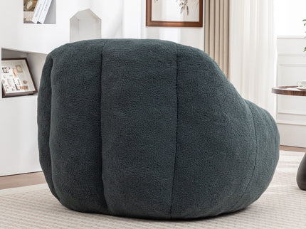 Comfy Bean Bag Chair With Memory Foam Filler, Tufted Soft