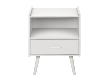 Modern Accent Table With Storage Drawer