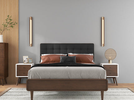 Caroline - Mid-Century Modern Style Night Stand 2 Drawer