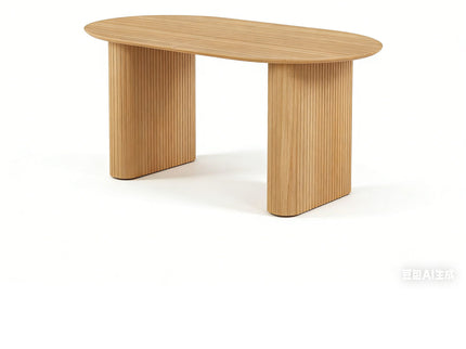 Extensible Dining Table, Suitable For 4 - 6 People - Oak
