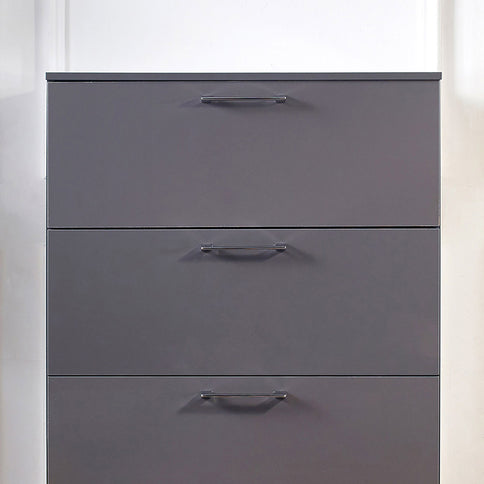 Bliss - Glossy 4 Drawer Jumbo Chest With Extra Deep Storage