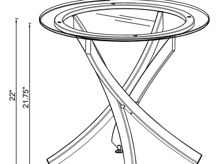 Connors - Round Top Table