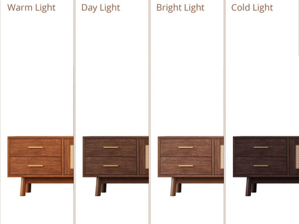 70" TV Stand With Doors For TVs Up To 80", Media Console With 4 Drawers & Cable Holes - Dark Brown