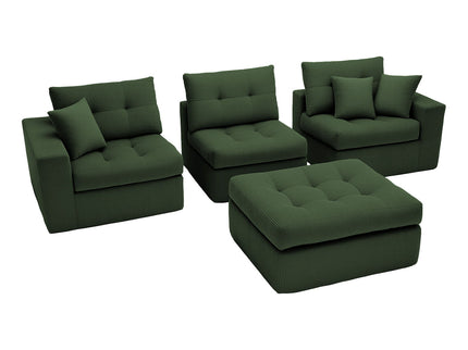 Corner Chaise L-Shaped Sectional Sofa Bed