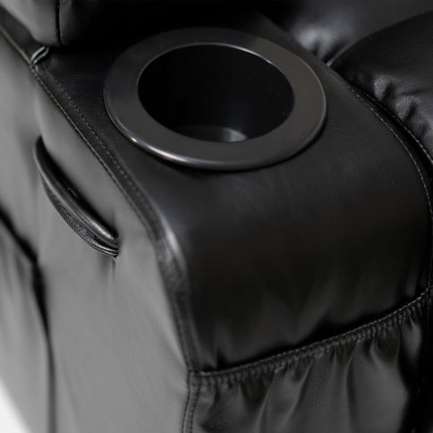 Large Size Electric Power Lift Recliner Chair Sofa With 8 Point Vibration Massage And Lumbar Heat