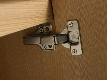 Modern Freestanding Bathroom Vanity With 2 Doors