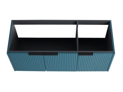 Contemporary Wall Mounted Bathroom Vanity With Soft Close Doors