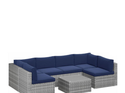 Modern Patio Set With Coffee Table