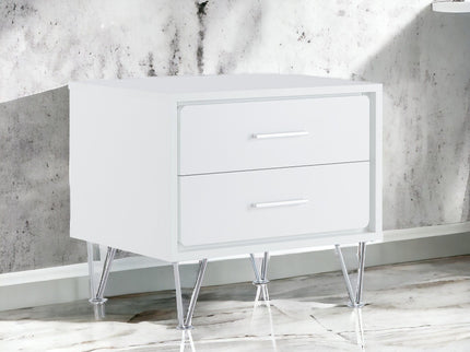 Deoss - Accent Table - White