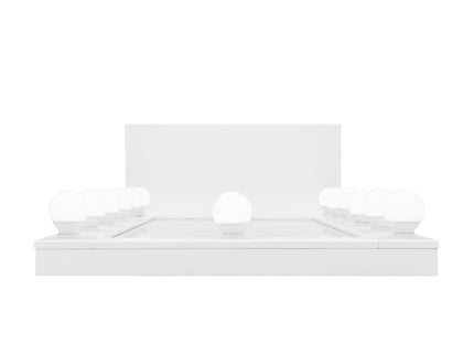 Elisa - Narrow Tall Mirror With Speaker And Drawer
