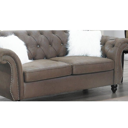 Loveseat With Pillows Living Room Furnitur