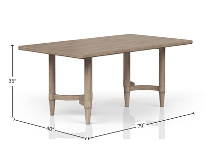 Counter Height Dining Table Colored - Sand