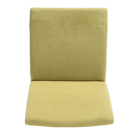 Contemporary Fabric Comfort Dining Chairs (Set of 2)