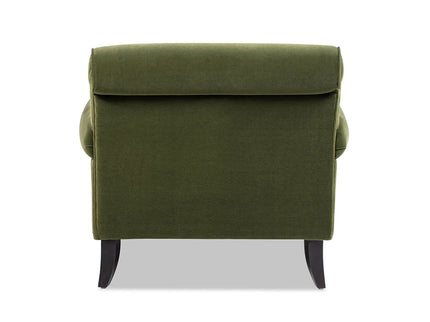 Alana Lawson - Chaise Lounge Chair - Olive Green