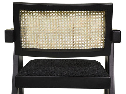 Milan - Modern Webbing Back Stool With Arms (Set of 3)