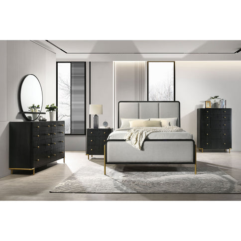 Benson - Round Dresser Mirror