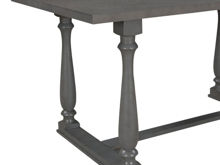 6 Piece Dining Set Retro Style
