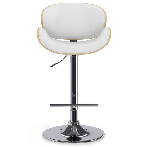 Marana - Handcrafted Bentwood Adjustable Swivel Bar Stool