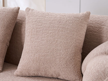 Foldable Sofa Bed, Boneless Couch Convertible Sleeper With 4 Pillows