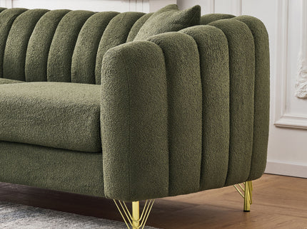 Oversized Sofa, Deep Tufted Couch
