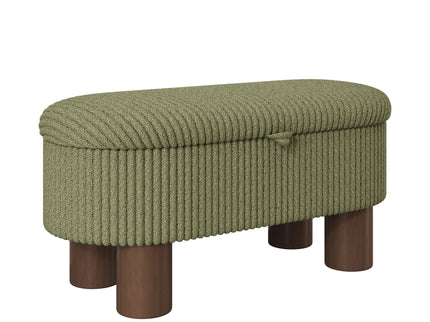 Storage Ottoman Upholstered Bench With Lift Top Storage For Bedroom