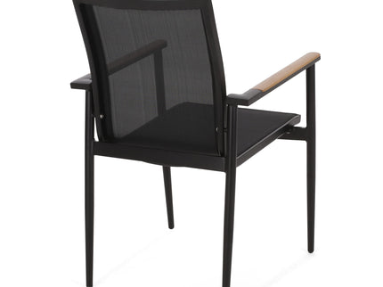 Barrister - Dining Chair (Set of 2) - Black / Natural