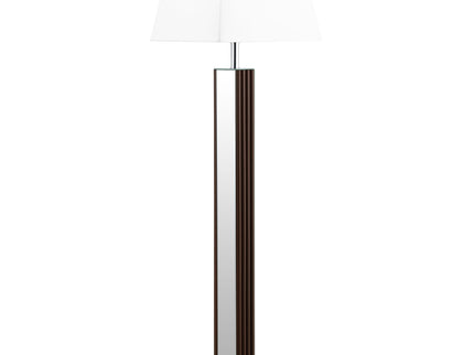 Echolls - Lamp With Scalloped Accents And Mirror Detail