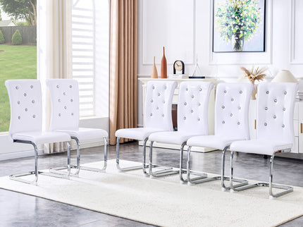 Elegant Design Upholstered Dining Chairs