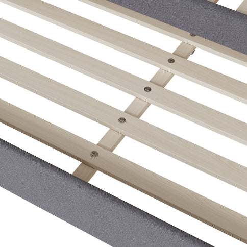 Upholstered Daybed With Light And Trundle