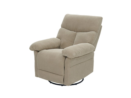 Swivel Rocker Recliner Chair With Manual Recline For Living Room