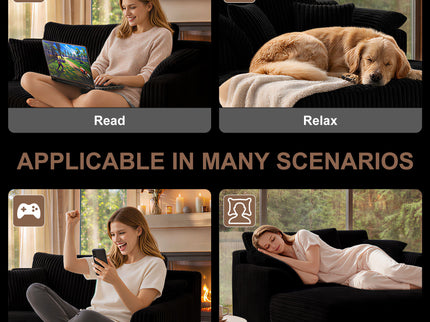 Chaise Lounge Chair, Deep Seat Sleeper Couch For Living Room